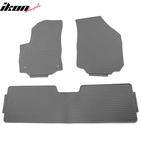 IKON MOTORSPORTS, Floor Mats Compatible With 2018-2020 Chevy Equinox