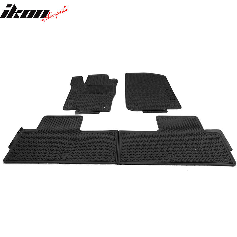 Fits 12-15 W166 ML Series 16-19 GLE Class All Weather Floor Mat Carpet 4PC Set