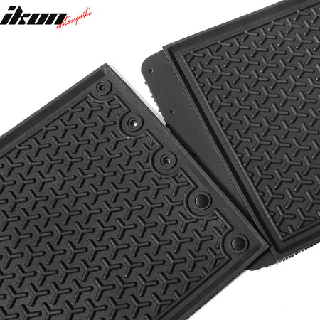 Fits 16-19 GLE Facelift SUV Heavy Duty Black Latex Floor Mats Front & Second Row