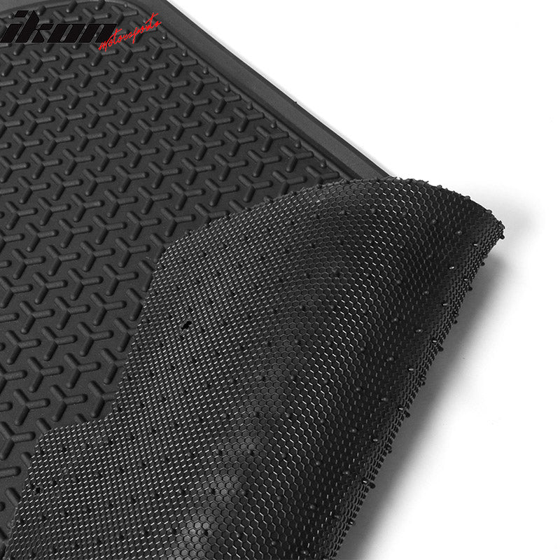 Fits 16-19 GLE Facelift SUV Heavy Duty Black Latex Floor Mats Front & Second Row