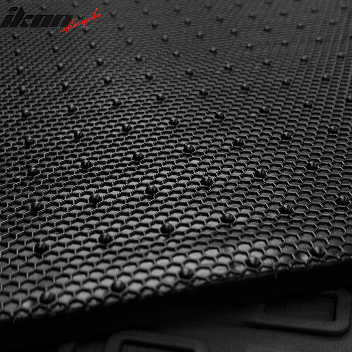 Fits 18-24 Nissan Kicks 5PC Heavy Duty Black Latex Floor Mats All Weather Carpet