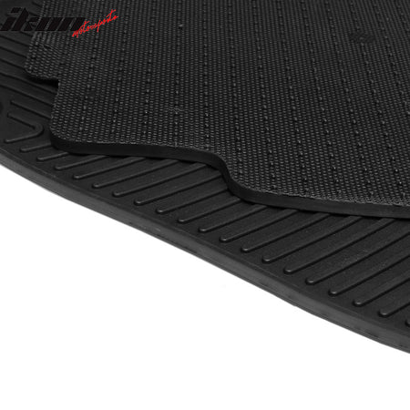 Fits 12-17 Toyota Camry 5PCS Heavy Duty Latex Car Floor Mats Liner Front & Rear