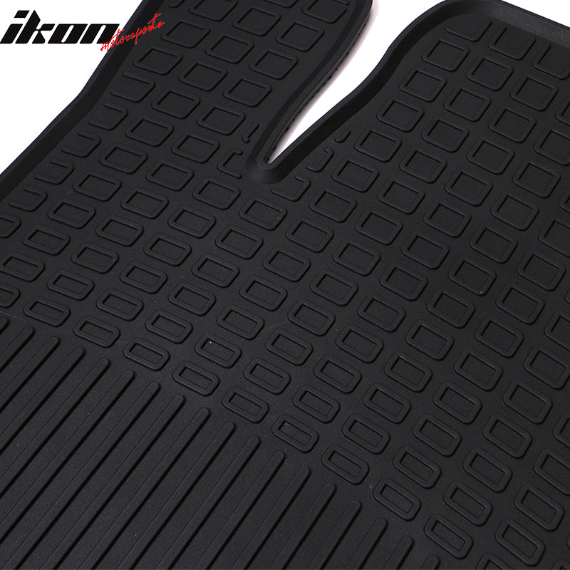 Fits 13-18 Toyota RAV4 XA40 Latex All Weather Black Floor Mats & Cargo Tray