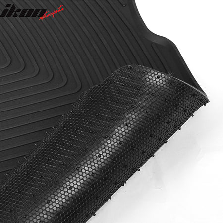 Fits 13-18 Toyota RAV4 XA40 Heavy Duty Black Latex Floor Mats Front & Second Row