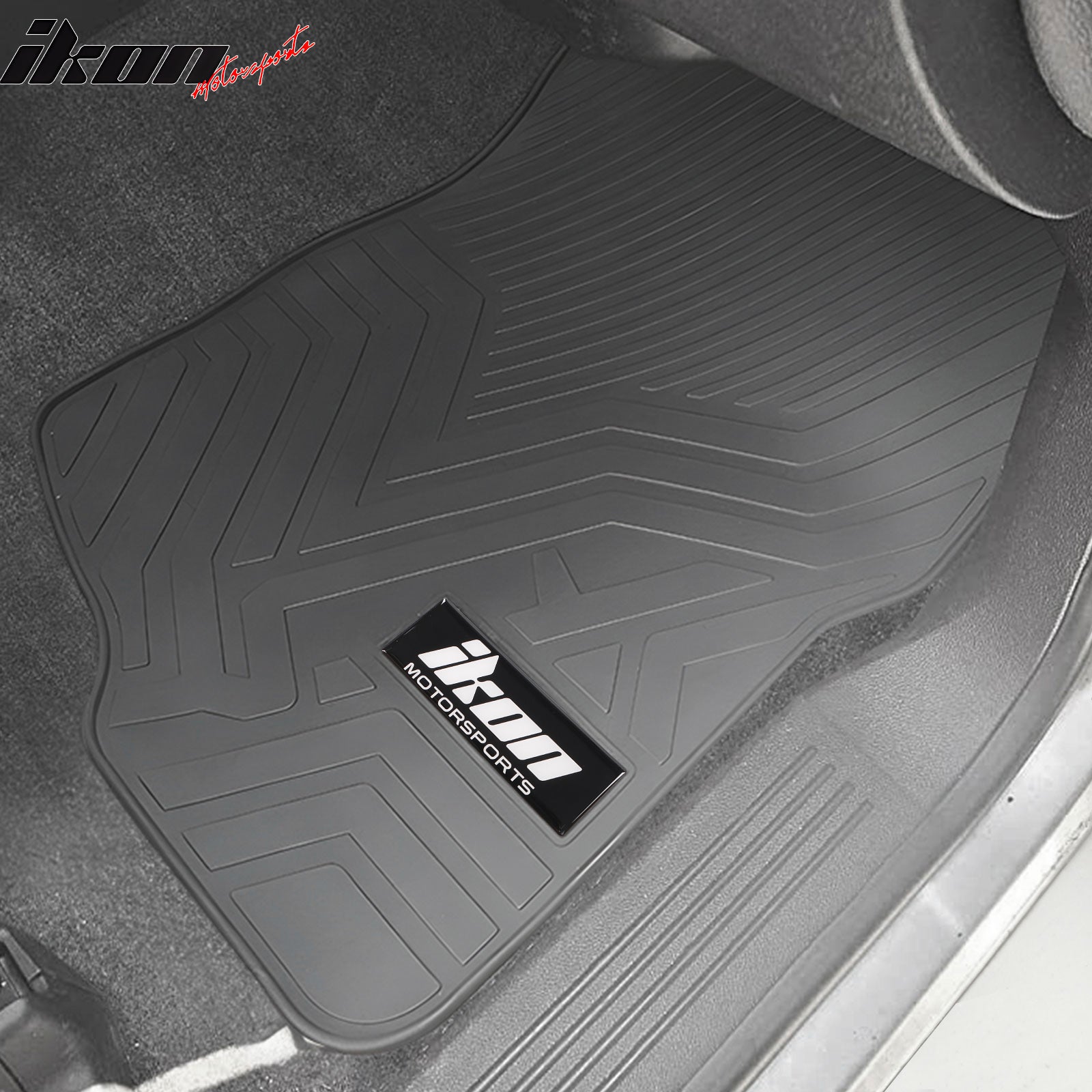 Fits 07-13 Chevy Silverado Latex Floor Mats Liner All Weather Carpets 5PC