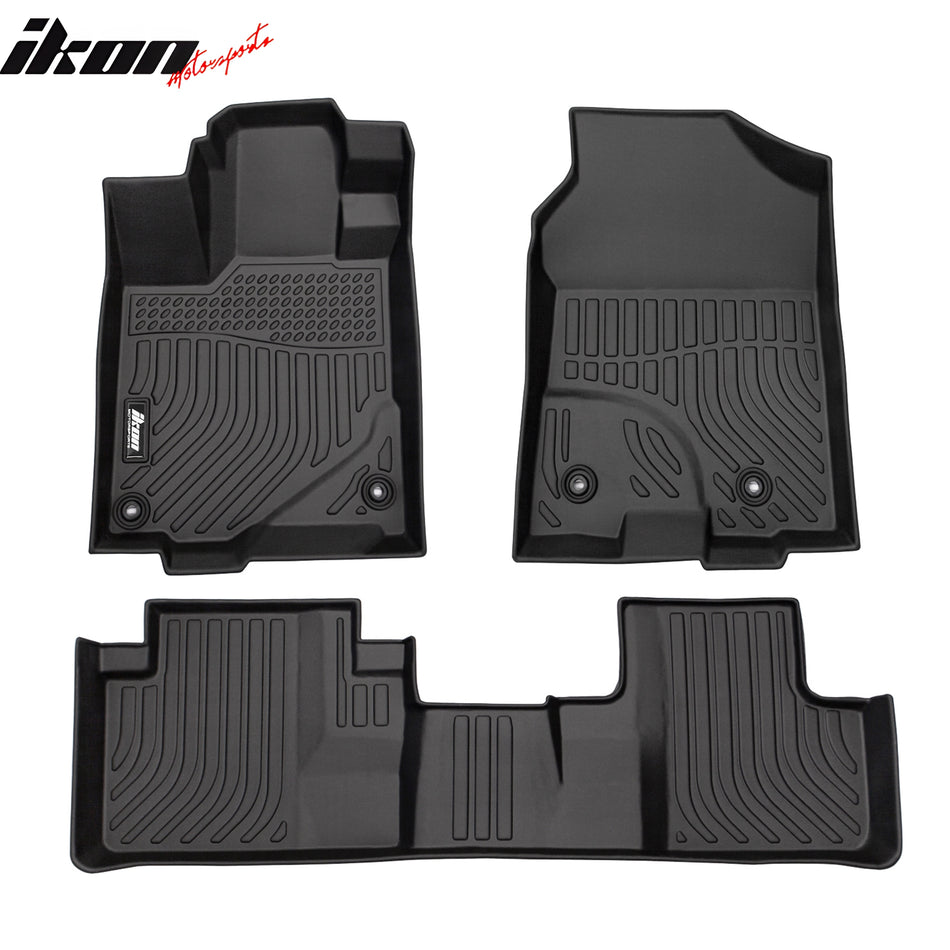 2016-2018 Acura RDX 5-Seat 3D Floor Mats All Weather TEP Carpets 3PCS