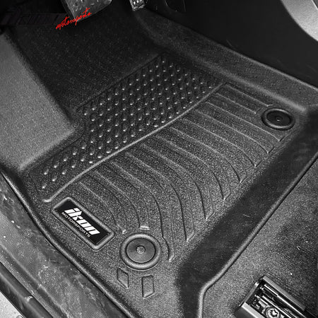 Fits 18-24 Buick Enclave 3D Molded TPE Floor Mats Heavy Duty Carpets 4PCS Set