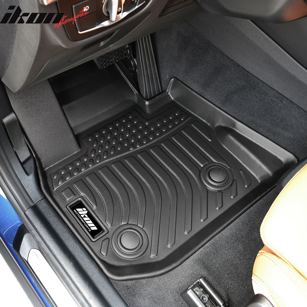 Fits 18-24 BMW X3 G01 19-24 X4 G02 3D Floor Mats All Season Carpets Liner - TPE