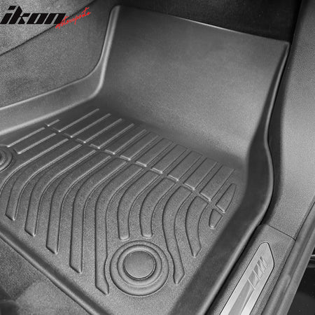 Fits 19-24 BMW X5 G05 X5M F95 5 Passengers 3D Floor Mat All Season Carpets - TPE