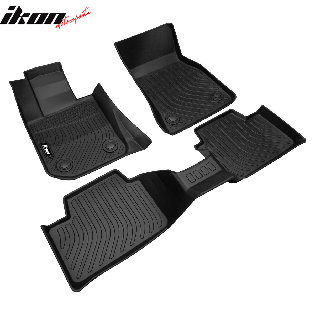 Fits 19-24 BMW 3-Series Sedan G20 RWD 3D Floor Mats Carpet Liner 5 Seats - TPE