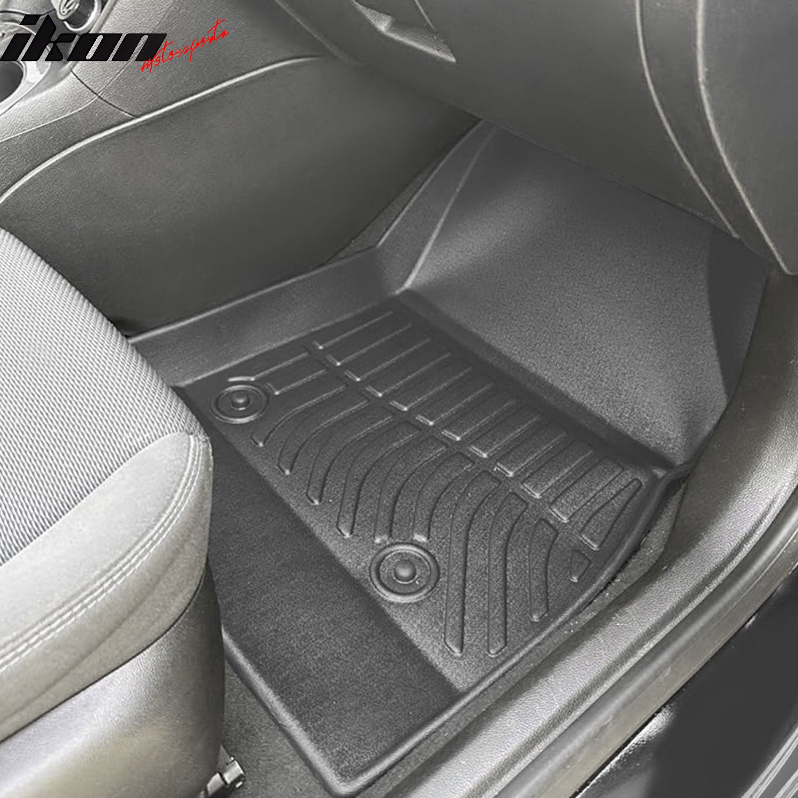 Fits 16-19 Chevy Cruze 5 Seats TPE 3D Floor Mats 1st 2nd Row Heavy Duty Liners