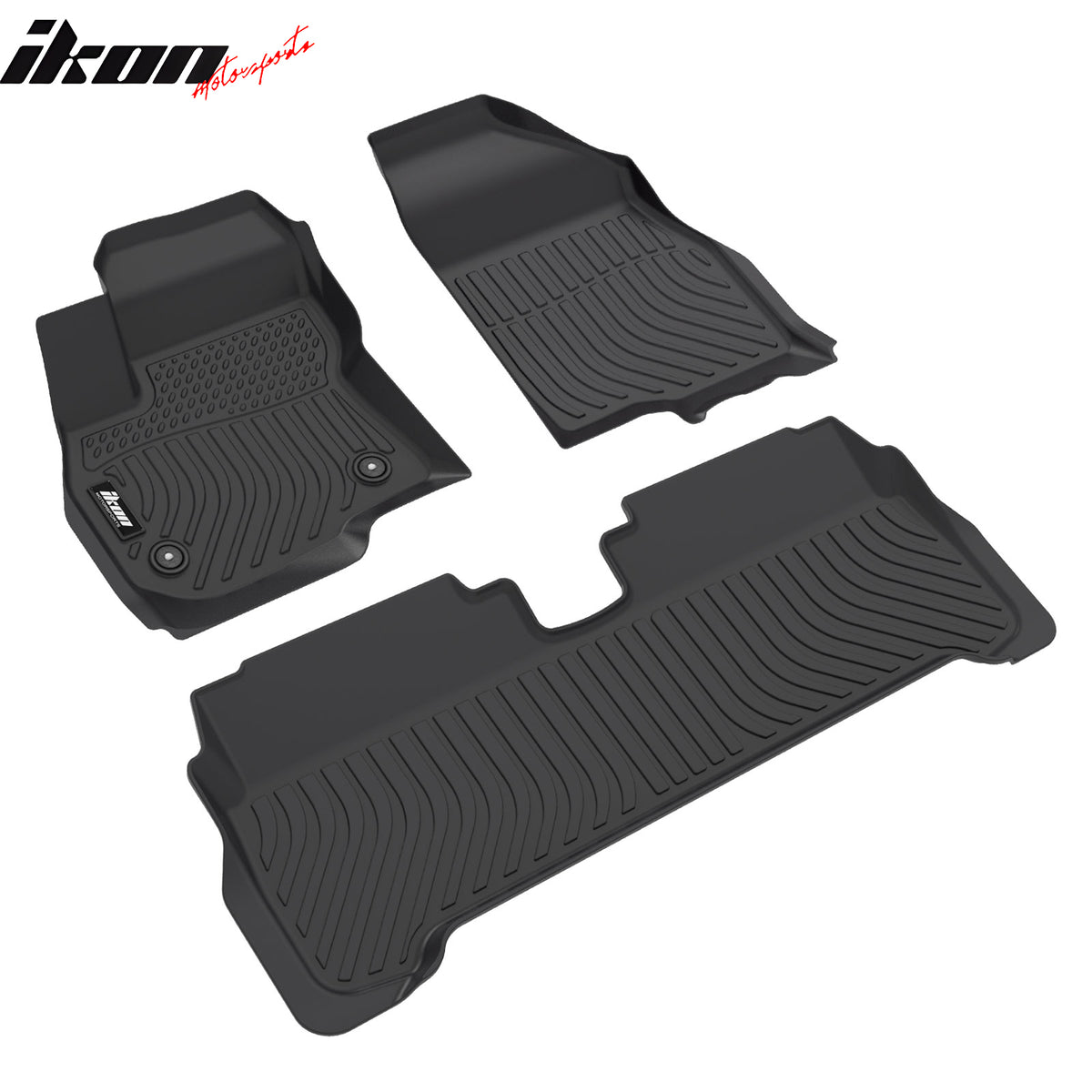 Fits 22-24 Chevy Bolt EUV 3D Floor Mats 5-Seat 1st 2nd Row Heavy Duty Liners TPE