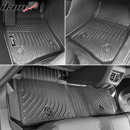 Fits 19-24 Chevy Blazer 17-24 XT5 GMC Acadia TPE 3D Floor Mats Heavy Duty Liners