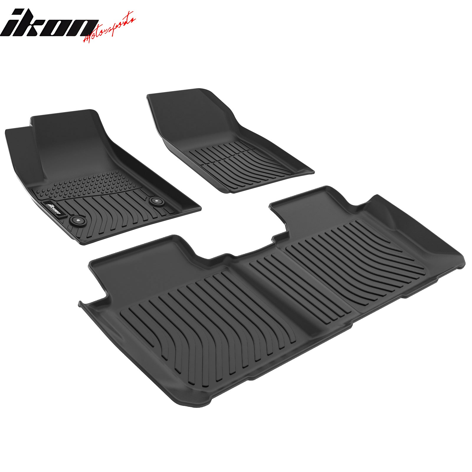 Fits 19-24 Chevy Blazer 17-24 XT5 GMC Acadia TPE 3D Floor Mats Heavy Duty Liners