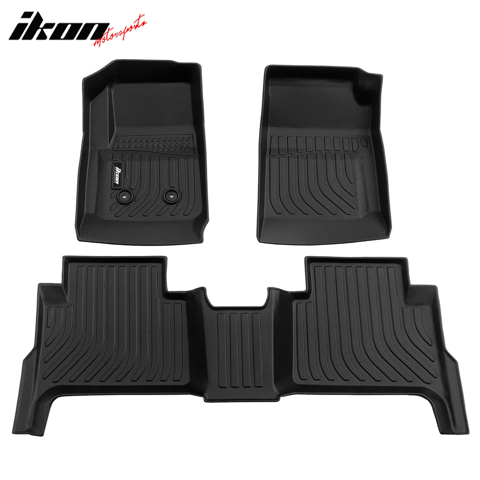 Car Floor Mat for 15-22 Chevrolet Colorado GMC Canyon Crew Cab 3D TPE