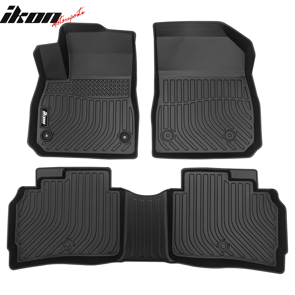 2016-2025 Chevrolet Malibu Heavy Duty TPE Floor Mats 3D Molded Liner