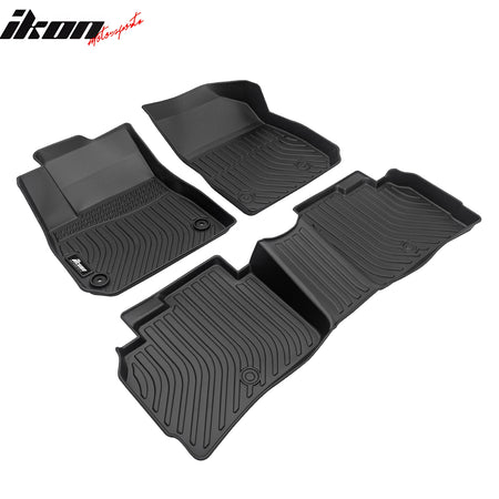 Fits 16-25 Chevrolet Malibu Heavy Duty TPE Floor Mats 3D Molded Liner Guard Set