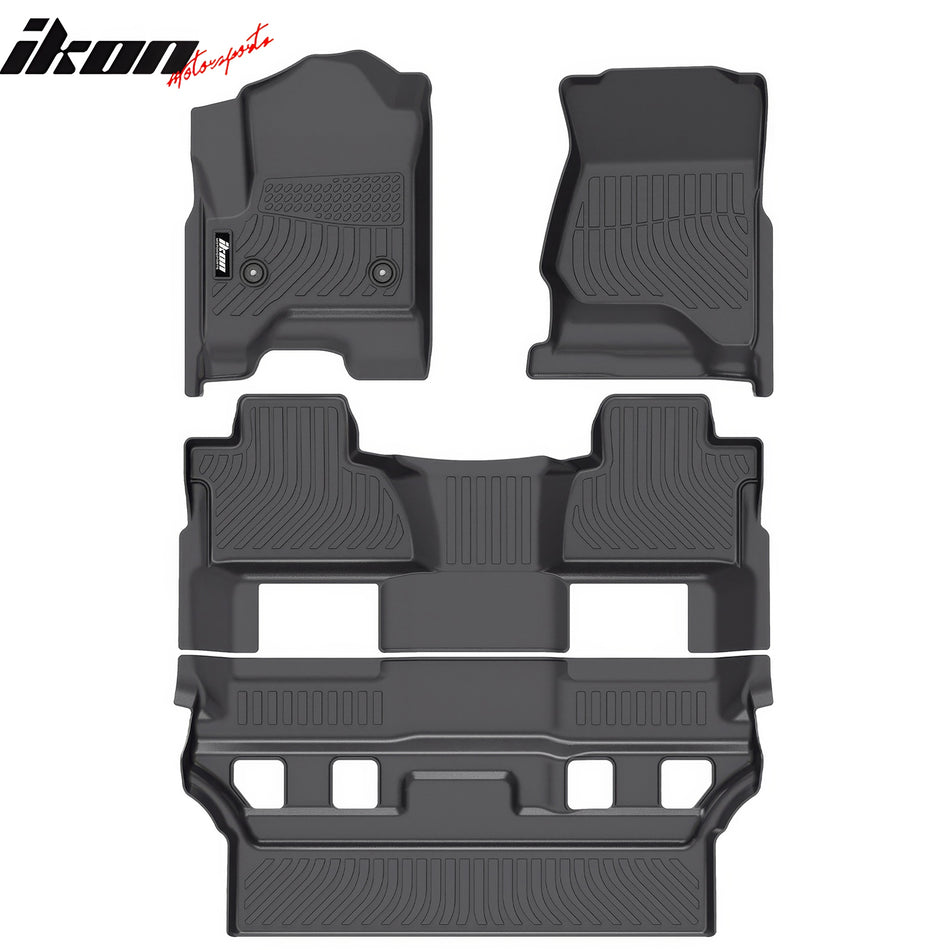 2015-2020 Chevy Tahoe GMC Yukon 3D Molded Floor Mats Carpet Liner TPE