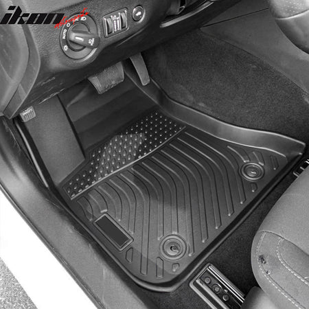 Fits 11-23 Dodge Charger Chrysler 300 AWD Floor Mats All Weather 3D Carpets TPE