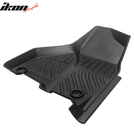 Fits 12-24 Ram 1500 2500 3500 Crew Cab Floor Mat Heavy Duty 3D Molded Carpet TPE