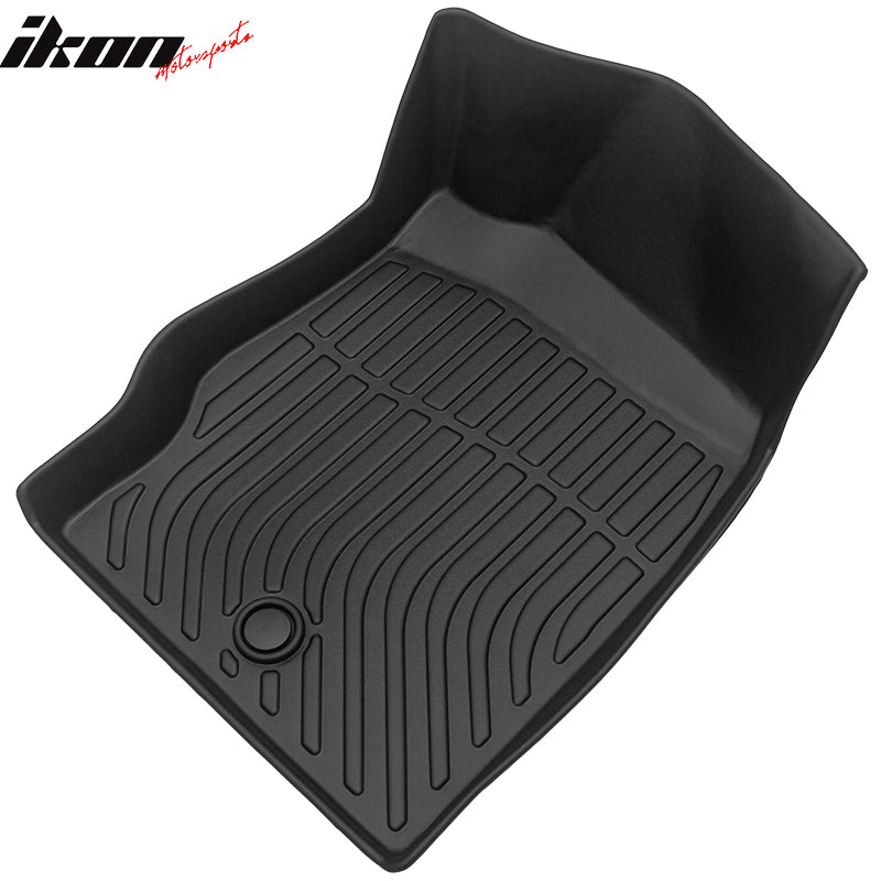 Fits 20-24 Ford Explorer 6 Seats 3D Molded Floor Mats Heavy Duty Liner TPE 4PCS