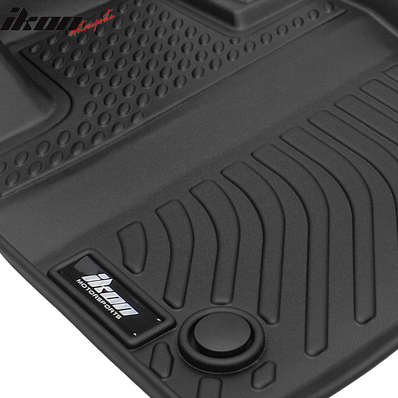 Fits 20-24 Ford Explorer 6 Seats 3D Molded Floor Mats Heavy Duty Liner TPE 4PCS