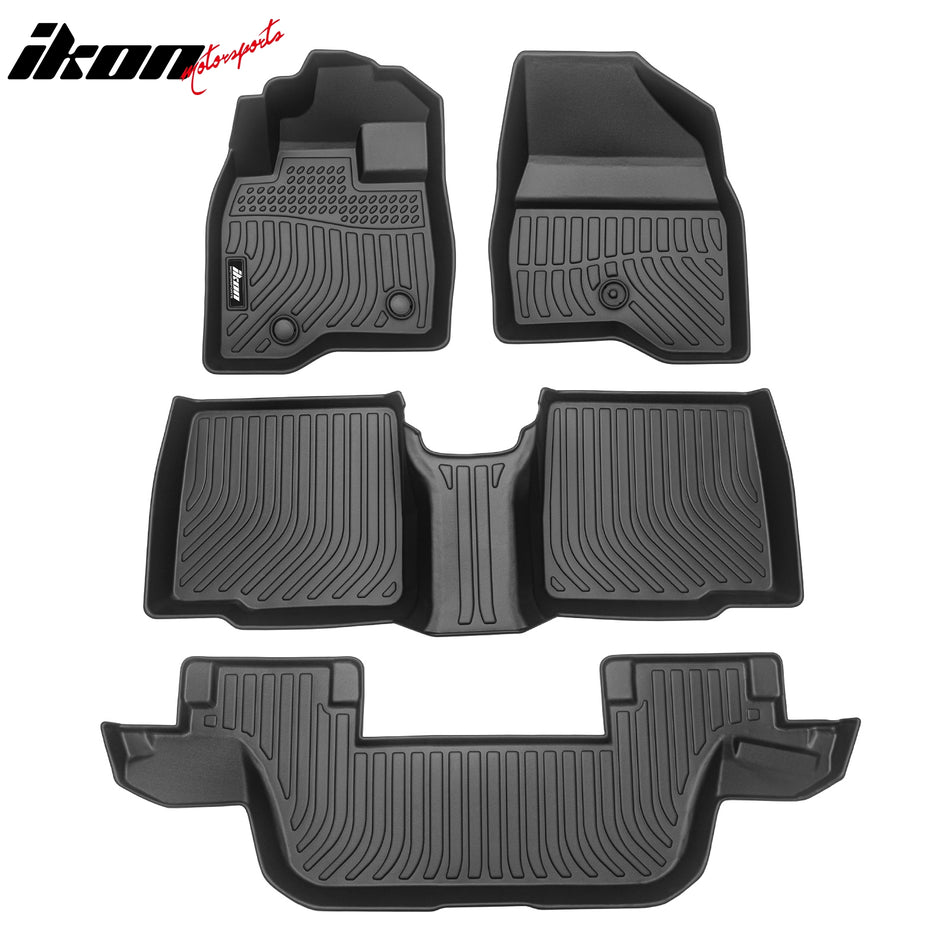 Car Floor Mat for 2015-2019 Ford Explorer All Weather 3D  Liner TPE