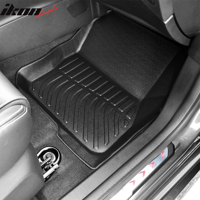 Fits 12-18 Ford Focus 5 Seats 3D TPE Floor Mat All Weather Heavy Duty Carpets