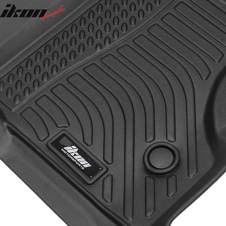 Fits 09-14 Ford F-150 Super Crew Cab 3D TPE Floor Mat All Weather 5-Seat Carpets