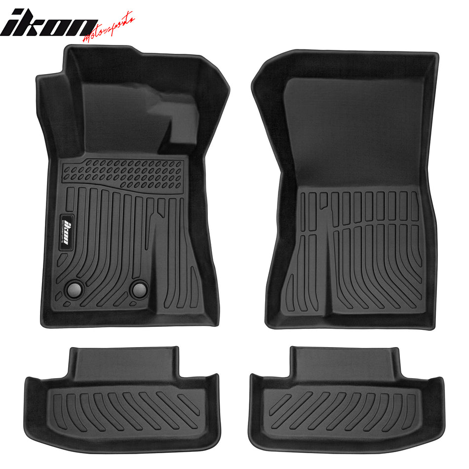 2015-2024 Ford Mustang 3D Floor Mats Heavy Duty Carpets Liner - TPE