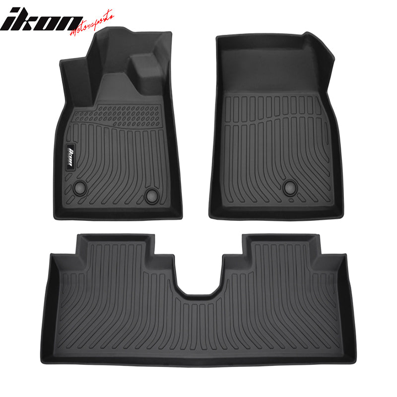 Car Floor Mat for 2021-2024 Ford Mustang Mach-E All Weather 3D Pad TPE