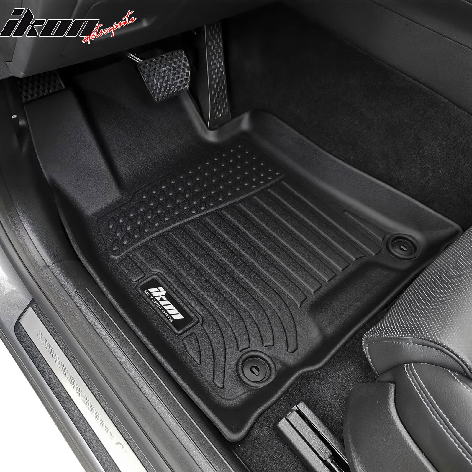 Fits 22-25 Genesis GV70 All Weather 3D Molded Floor Mats Front Rear Carpets TPE