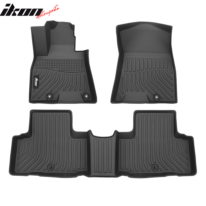 Car Floor Mat for 2021-2024 Genesis GV80 All Weather 3D Carpet TPE