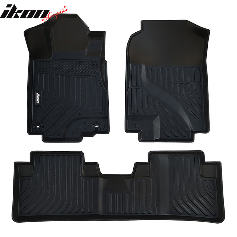 Car Floor Mat for 2012-2016 Honda CR-V All Weather 3D Front Rear  TPE