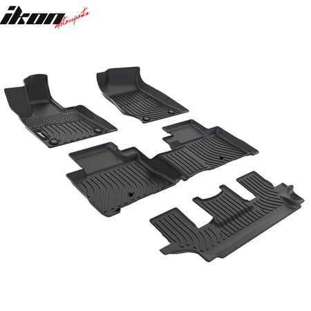 Fits 20-25 Lincoln Aviator 6-Seats All Weather TPE Floor Mats Pad Carpets 4PCS