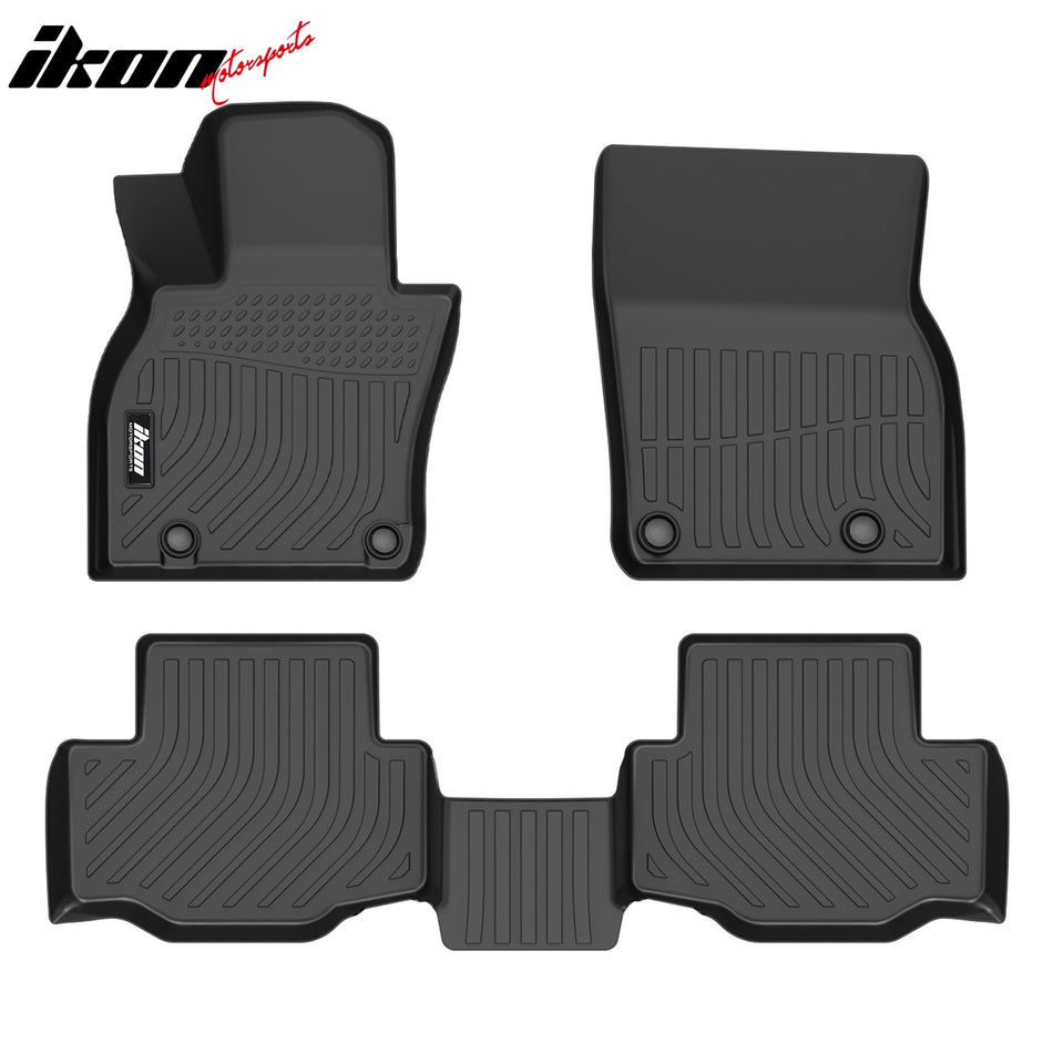 2025 Mazda CX-70 2024-2025 CX-90 3D Floor Mats Heavy Duty Carpet TPE