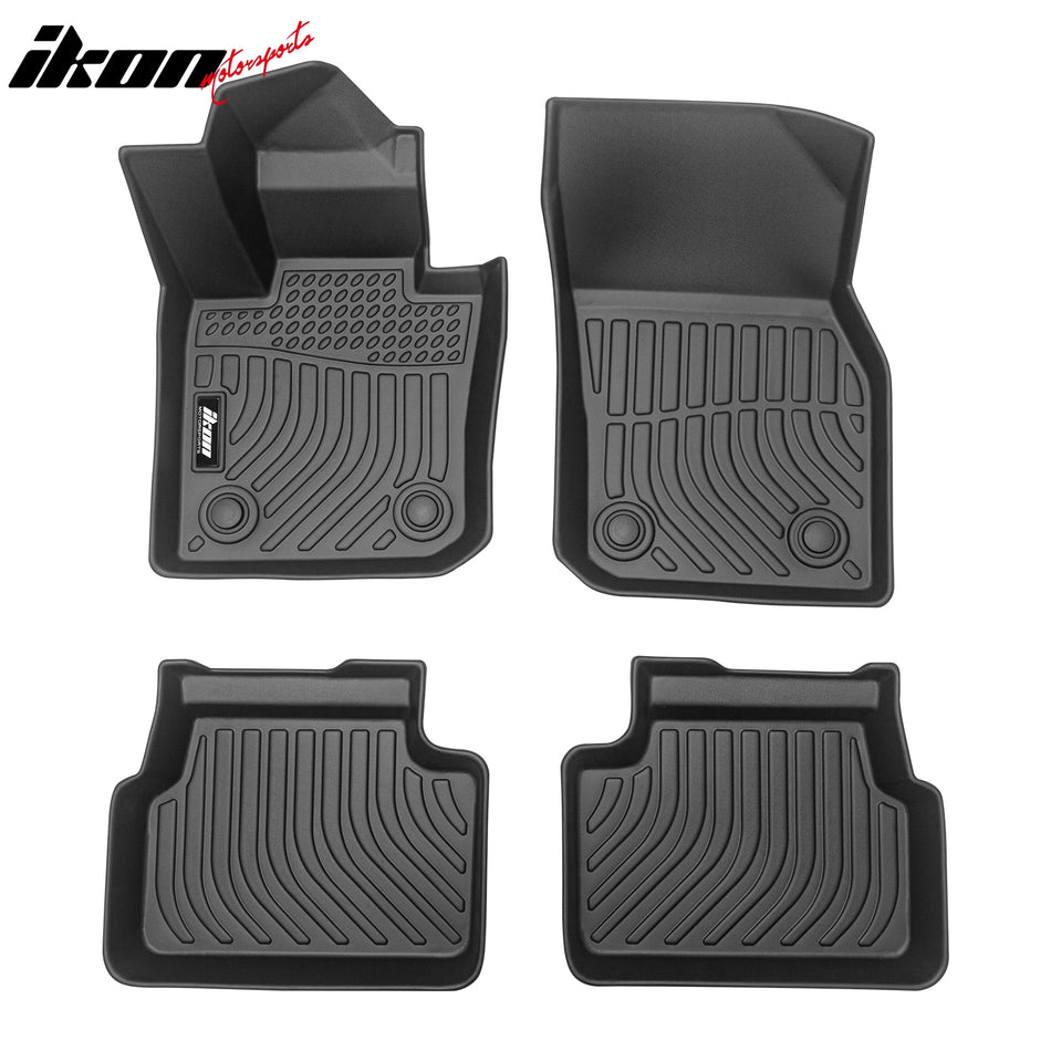 2015-2024 Mini Cooper F55 Hardtop 4-Door 3D Heavy Duty Floor Mats TPE