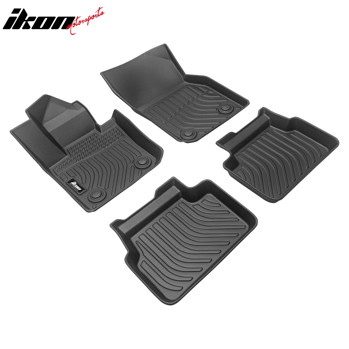 Fits 15-24 Mini Cooper F55 Hardtop 4-Door 3D Floor Mats Heavy Duty Liners - TPE