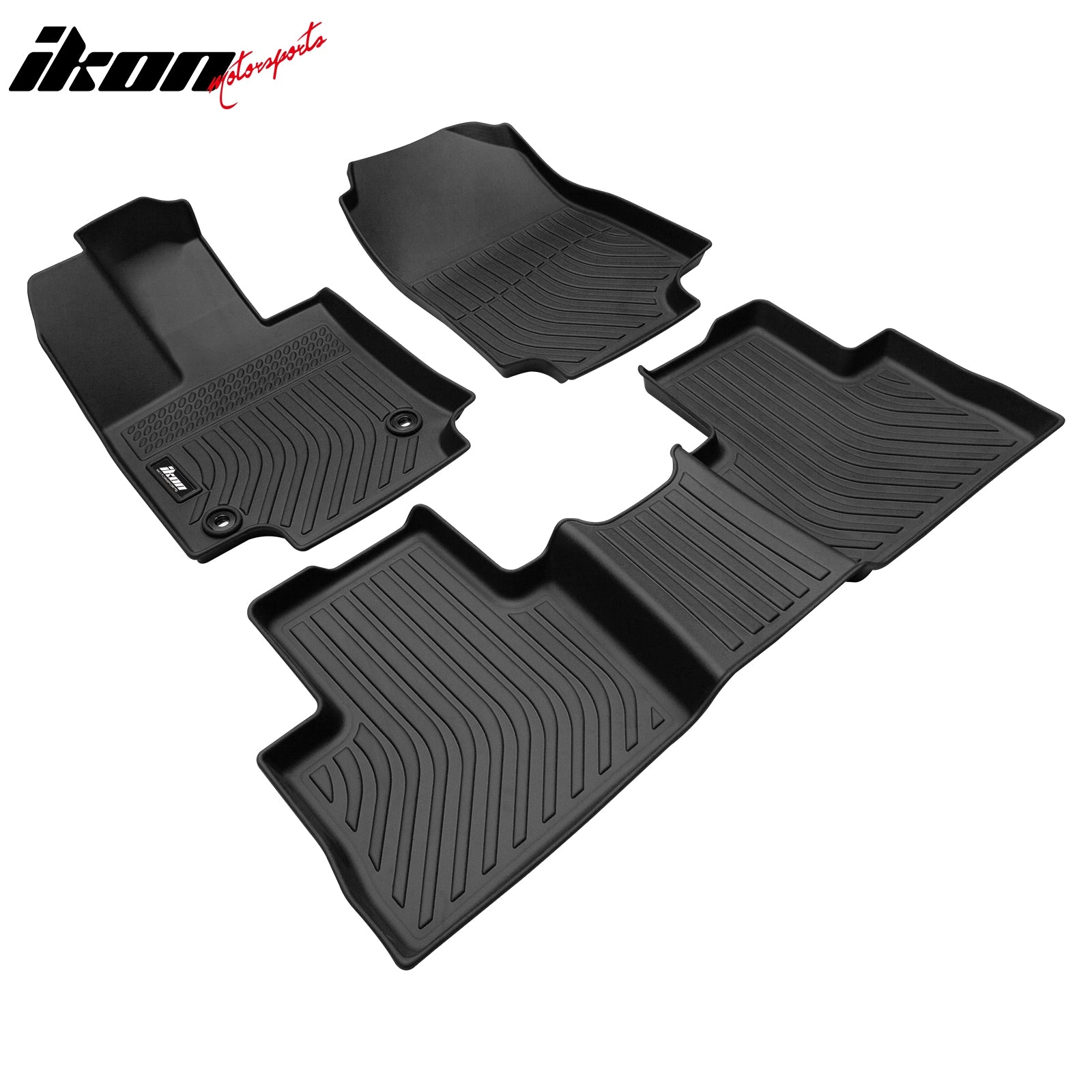 Fits 19-24 Toyota RAV4 All Weather Season Floor Mats 3D Molded Carpets 3PCS Set