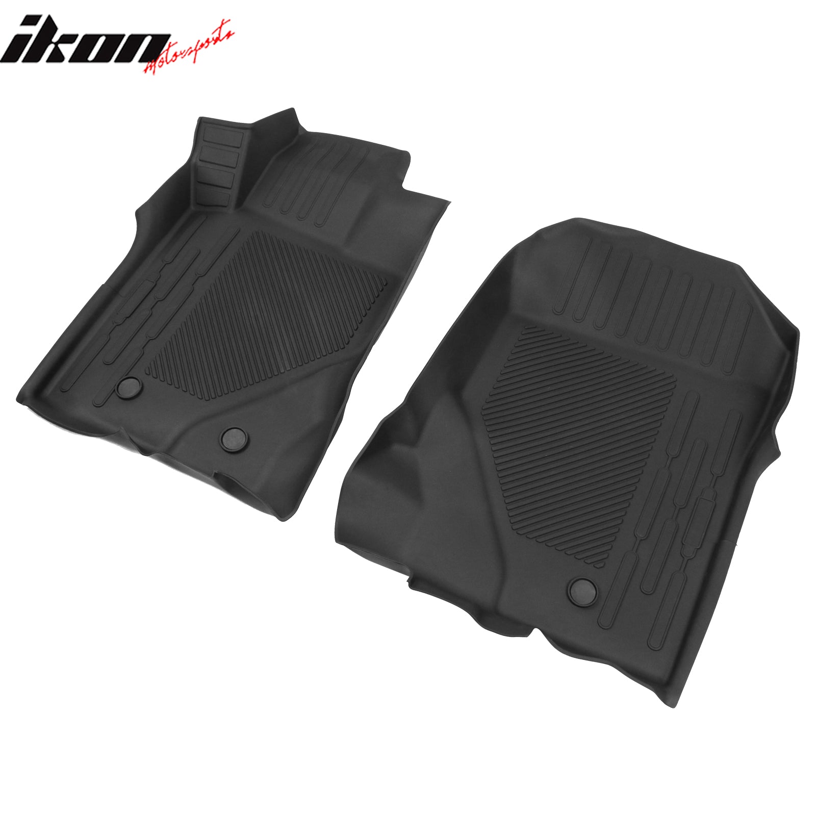 Fits 21-23 Ford Bronco All Weather 3D Molded Front Rear Floor Mats Carpets TPE