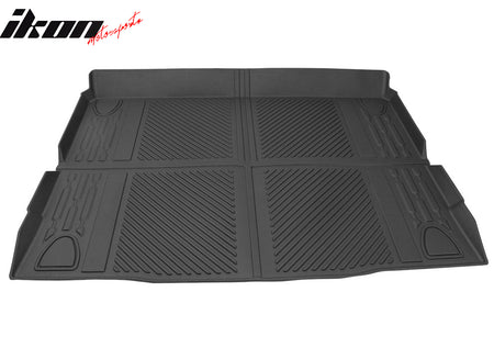 For 21-23 Ford Bronco 4Dr All Weather Rear Trunk Mat Cargo Floor Liner Black TPE