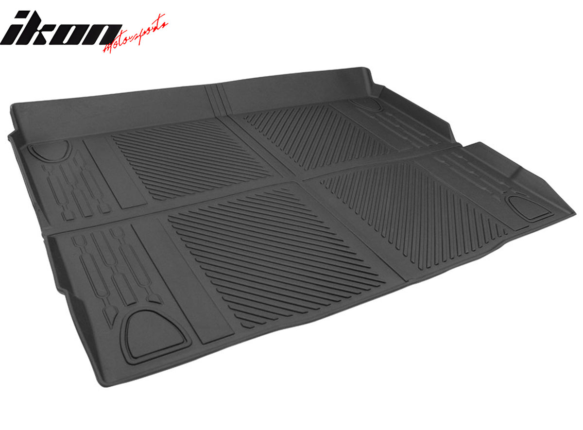 For 21-23 Ford Bronco 4Dr All Weather Rear Trunk Mat Cargo Floor Liner Black TPE