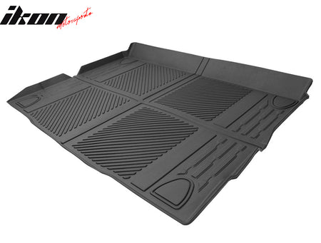 For 21-23 Ford Bronco 4Dr All Weather Rear Trunk Mat Cargo Floor Liner Black TPE