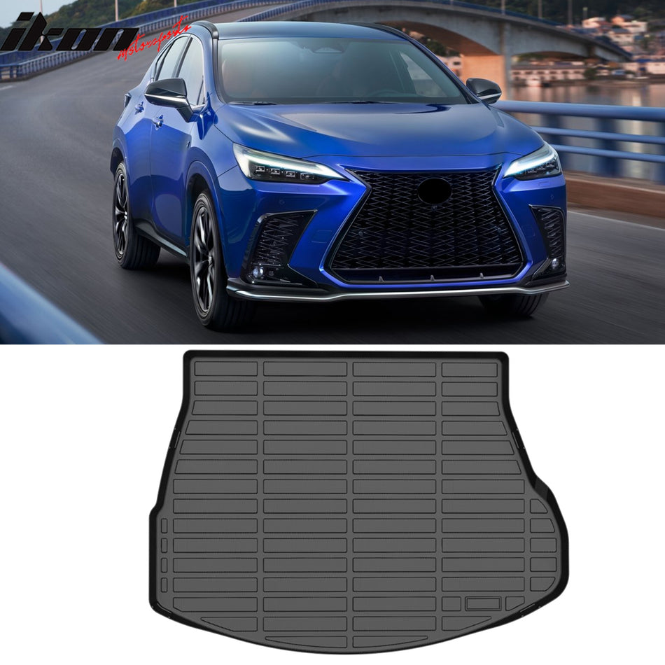 2022-2025 Lexus NX250 NX350 All Weather 3D Rear Trunk Mat Cargo TPE