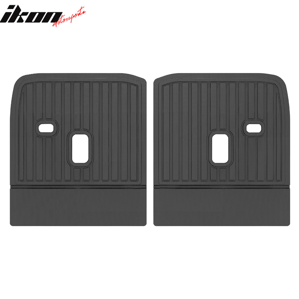 2024-2025 Mazda CX-90 6 Seats 2PCS Backrest Mats Rear Seat Liner TPE