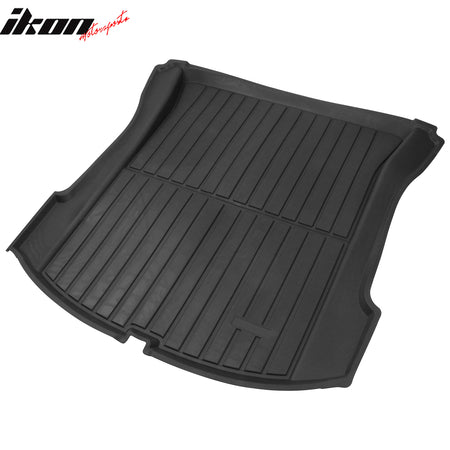 Fits 17-23 Tesla Model 3 Black All Weather Trunk Mat Cargo Liner - Injection TPE