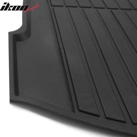 Fits 17-23 Tesla Model 3 Black All Weather Trunk Mat Cargo Liner - Injection TPE