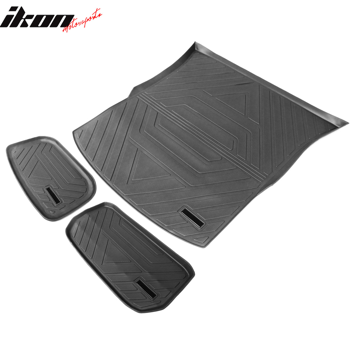 Fits 20-24 Tesla Model Y All Weather Trunk Mats Storage Cargo Liner TPE - 3PCS