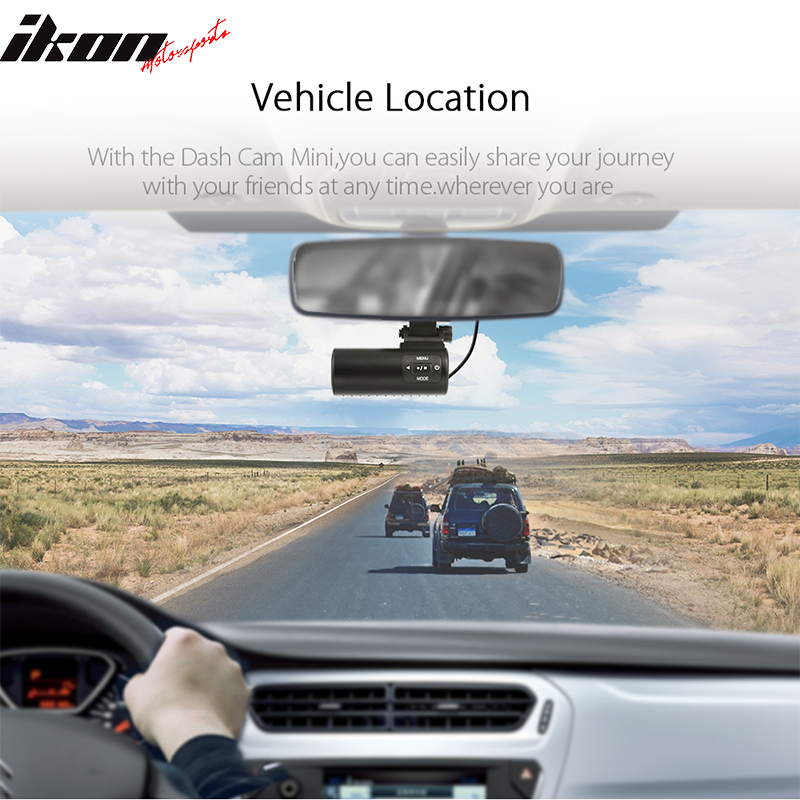 Dash Cam Mini A110 720P 120° Car DVR Camera Video Recorder Night Vision G-Sensor