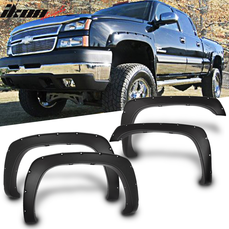 1999-2007 Chevy Silverado 1500 2500 3500HD Pocket Rivet Fender Flares